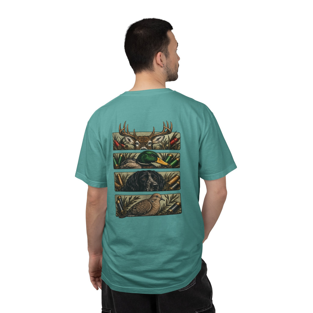 Field Tested Wildlife Tee — Hunting & Outdoors Graphic T-Shirt (deer, duck, dove)
