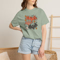 Halloween Bat Graphic T-Shirt — Spooky Floral Bats Tee