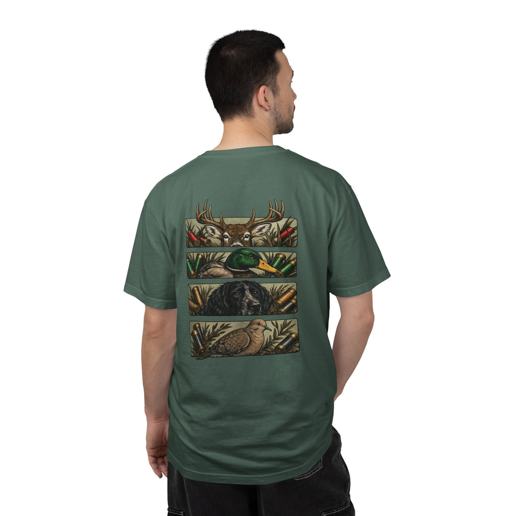 Field Tested Wildlife Tee — Hunting & Outdoors Graphic T-Shirt (deer, duck, dove)