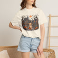 Halloween Haunted House T-Shirt — Cute Teddy Trick-or-Treat Pumpkin Tee