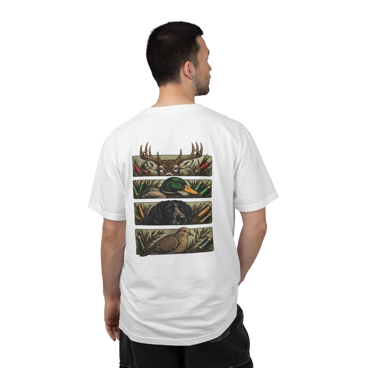 Field Tested Wildlife Tee — Hunting & Outdoors Graphic T-Shirt (deer, duck, dove)