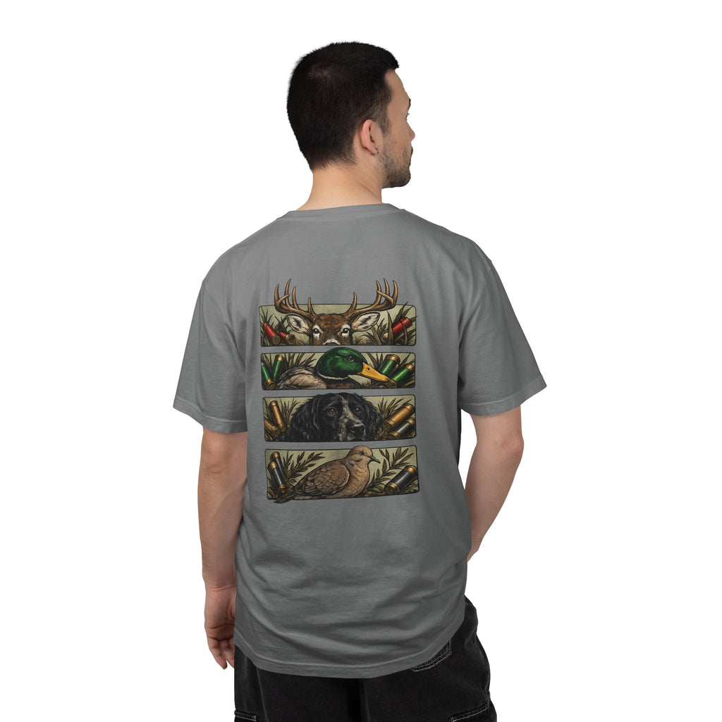 Field Tested Wildlife Tee — Hunting & Outdoors Graphic T-Shirt (deer, duck, dove)