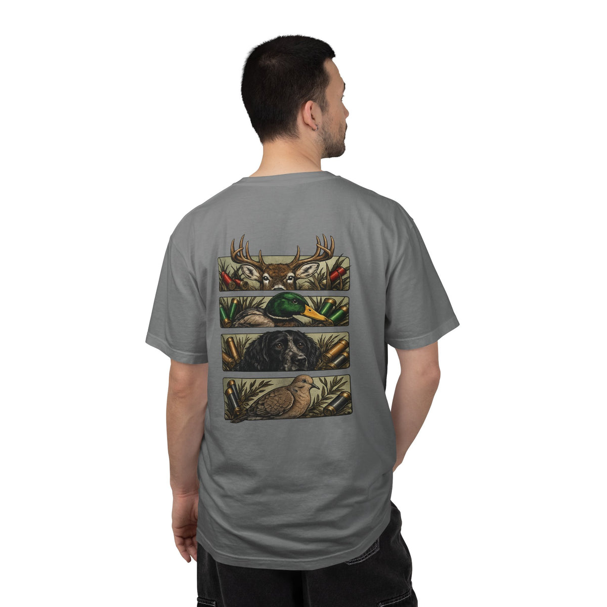 Field Tested Wildlife Tee — Hunting & Outdoors Graphic T-Shirt (deer, duck, dove)